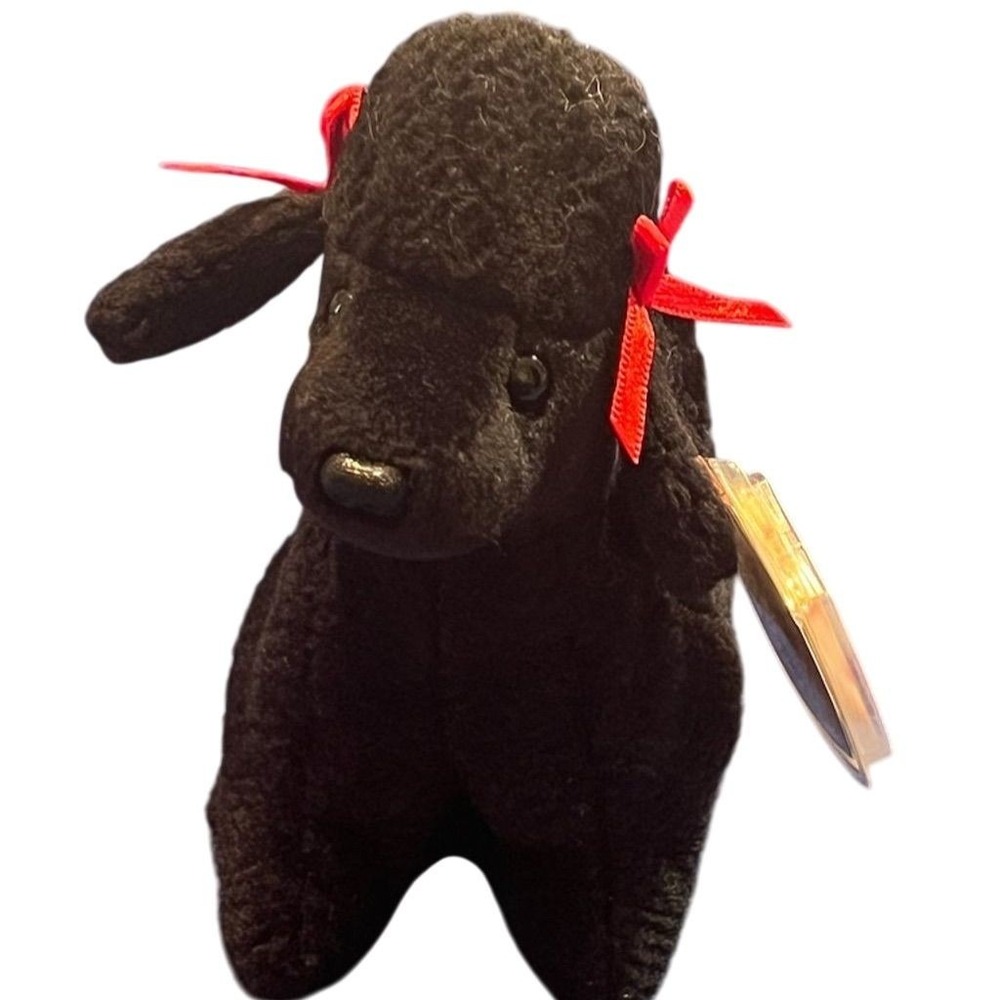 Ty‎ Beanie Baby GIGI Poodle Dog Plush Stuffed Animal 1998 Vintage